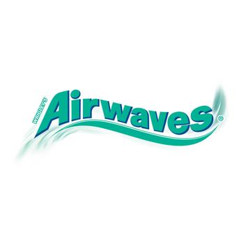 Preklopna reklamna karta s Wrigley's Airwaves